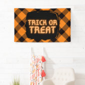 Halloween Karomuster Banner (Insitu)