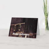 Halloween Karte (Vorderseite)