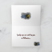 Halloween Karte (Innenseite)