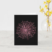 Halloween Karte (Gelbe Blume)