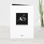 Halloween Karte (Rückseite)