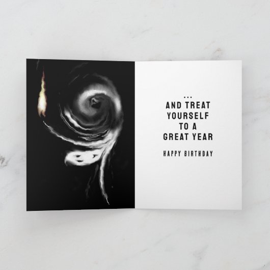 Halloween Karte (Innenseite)