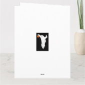 Halloween Karte (Rückseite)