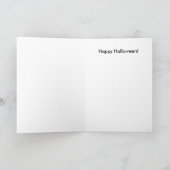 Halloween Karte (Innenseite)