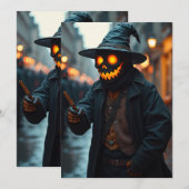 HALLOWEEN KARTE (Vorne/Hinten)