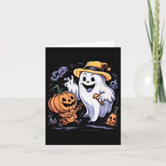 Halloween Karte (Vorderseite)