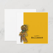 Halloween-Karte (Vorne/Hinten)