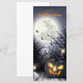 Halloween-Karte (Vorne/Hinten)