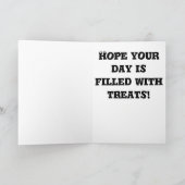 Halloween Karte (Innenseite)