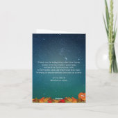 Halloween Karte (Rückseite)