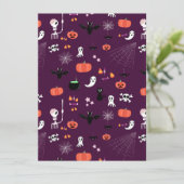 Halloween Karte (Stehend Vorderseite)