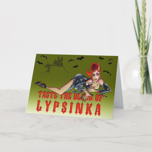 Halloween-Karte #1 Karte (Vorderseite)