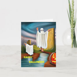 Halloween-Karte 2 Karte