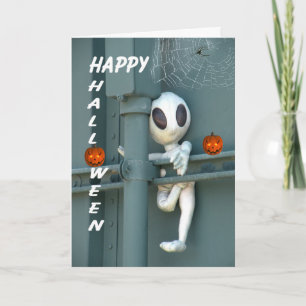 Halloween-Karte Außerirdisch Karte