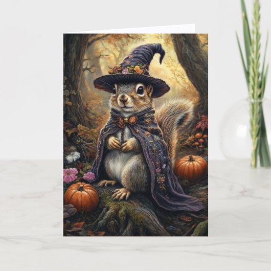 "Halloween-Karte Feiertagskarte (Vorderseite)