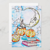 Halloween-Karte Feiertagskarte (Vorne/Hinten)