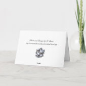 Halloween-Karte Feiertagskarte (Rückseite)