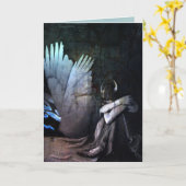 Halloween-Karte für Freaks! Karte (Gelbe Blume)