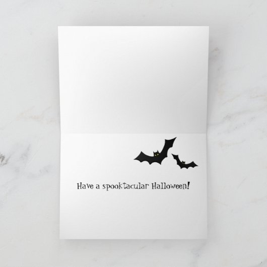 Halloween-Karte Karte (Innenseite)