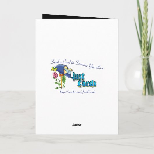 Halloween-Karte Karte (Rückseite)