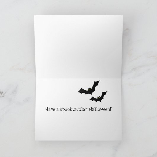 Halloween-Karte Karte (Innenseite)