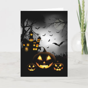 Halloween-Karte Karte
