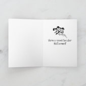 Halloween-Karte Karte (Innenseite)