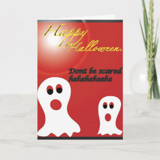 Halloween-Karte Karte