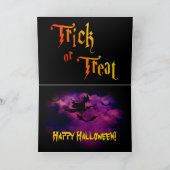 Halloween-Karte Karte (Innenseite)