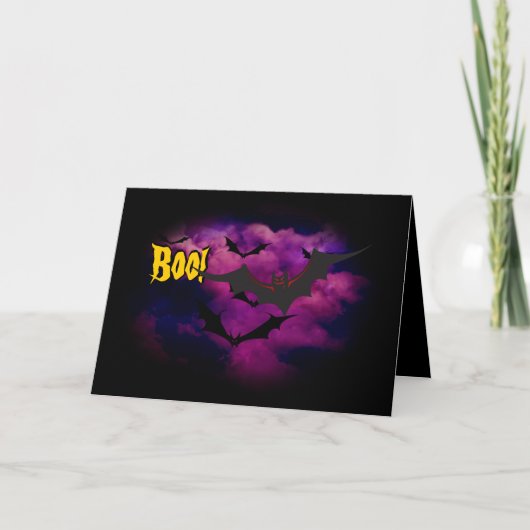 Halloween-Karte Karte (Vorderseite)