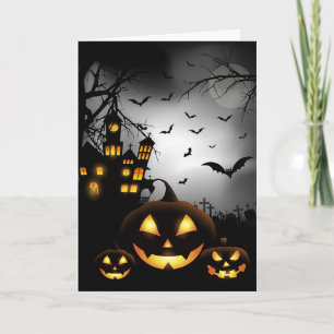 Halloween-Karte Karte