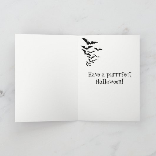 Halloween-Karte Karte (Innenseite)