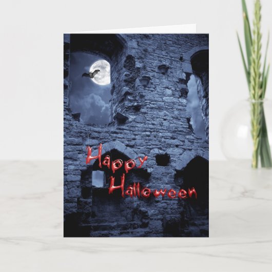 Halloween-Karte Karte (Vorderseite)