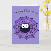 Halloween-Karte Karte (Gelbe Blume)