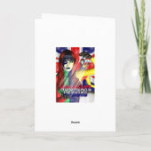 Halloween-Karte mit Hexe und Losen Katzen Karte (Rückseite)