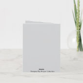 Halloween Karten/Einladungen 02 Karte (Rückseite)