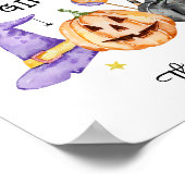 Halloween Karten und Geschenke Poster (Ecke)