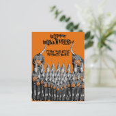 HALLOWEEN KARTENMÄDCHEN WITCH CHOIR-FOTO DER 1930e Postkarte (Stehend Vorderseite)