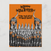 HALLOWEEN KARTENMÄDCHEN WITCH CHOIR-FOTO DER 1930e Postkarte (Vorderseite)