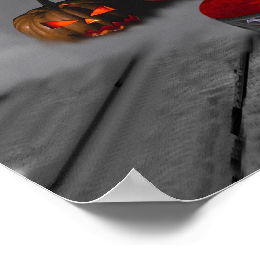 HALLOWEEN KATFIGHT POSTER (Ecke)