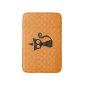 Halloween/Katz/Kürbis/Herbst Badematte (Vorderseite Vertikal)