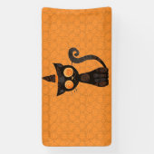 Halloween/Katz/Kürbis/Herbst Banner (Vertikal)
