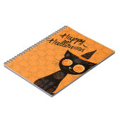 Halloween/Katz/Kürbis/Herbst Notizblock (Linke Seite)