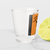 Halloween/Katz/Kürbis/Herbst Schnapsglas (Links)