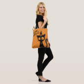Halloween/Katz/Kürbis/Herbst Tasche (Am Model)