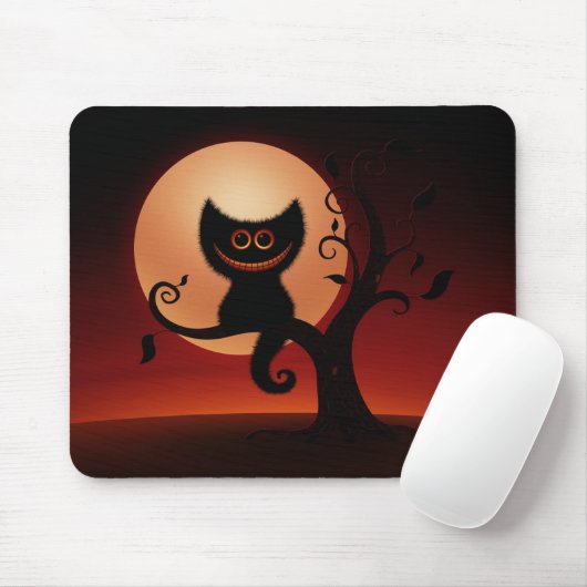 Halloween-Kätzchen Mousepad (Mit Mouse)