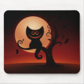 Halloween-Kätzchen Mousepad (Vorne)