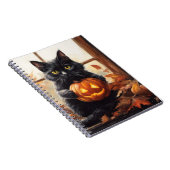 Halloween Kätzchen Notizblock (Rechte Seite)
