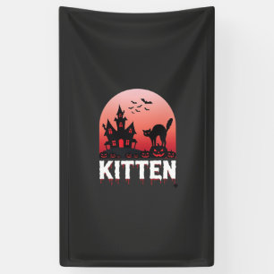Halloween-Kätzchen Spukhaus Katzen Design_1 Banner