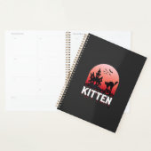 Halloween-Kätzchen Spukhaus Katzen Design_1 Planer (Anzeige)
